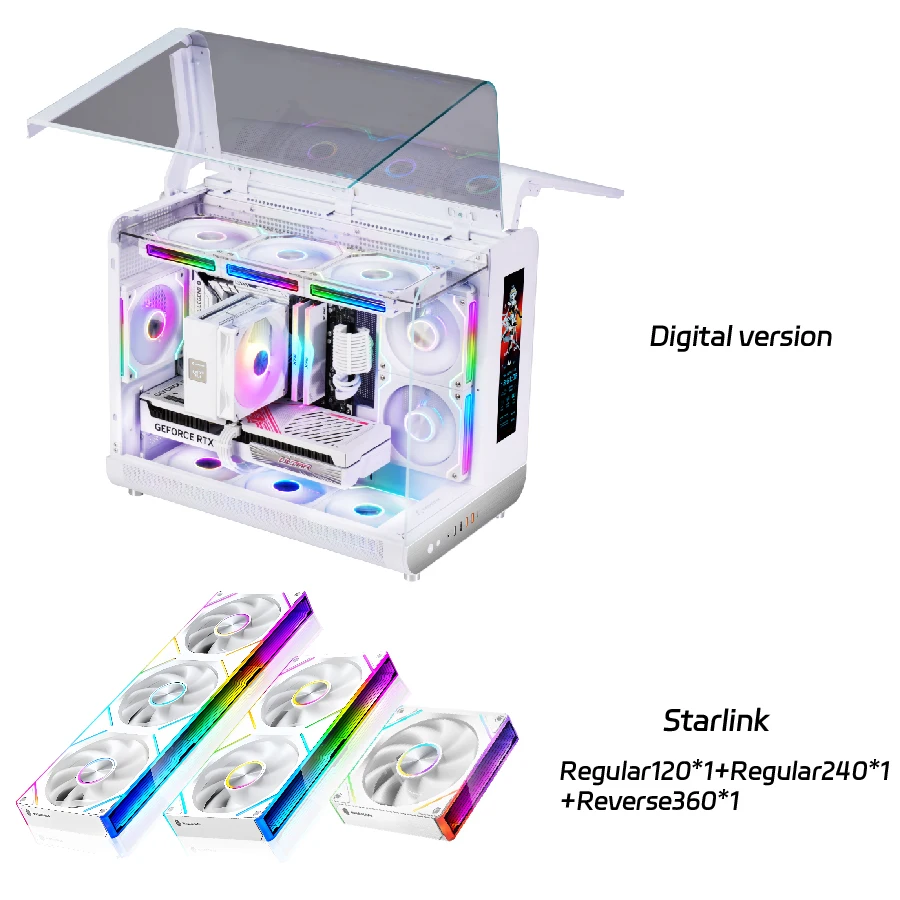 PowerTrain X-GAMERX Phantom Wings LCD Edition ブラック シービュー