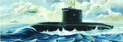 TRUMPETER 05903 1:144 Russian kilo class attack submarine model-Scale Model Kit