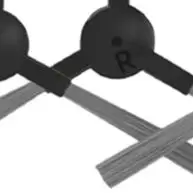 

3/5 шт., аксессуары для боковой щетки, эффективная боковая щетка для чистки углов для Nedis WIFIVCR001CBK, сменные аксессуары для пылесоса