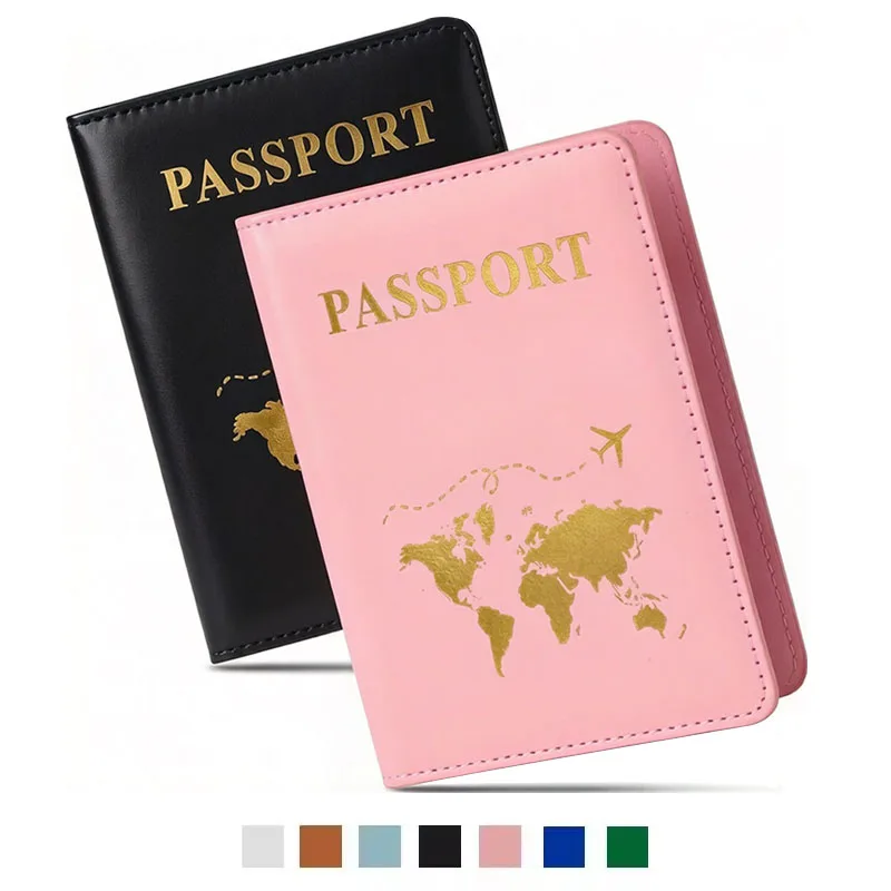 

Милая персонализированная обложка для паспорта, женский кожаный чехол для удостоверения личности, держатель для паспорта, дорожный аксессуар, обложки для паспортов для женщин/мужчин