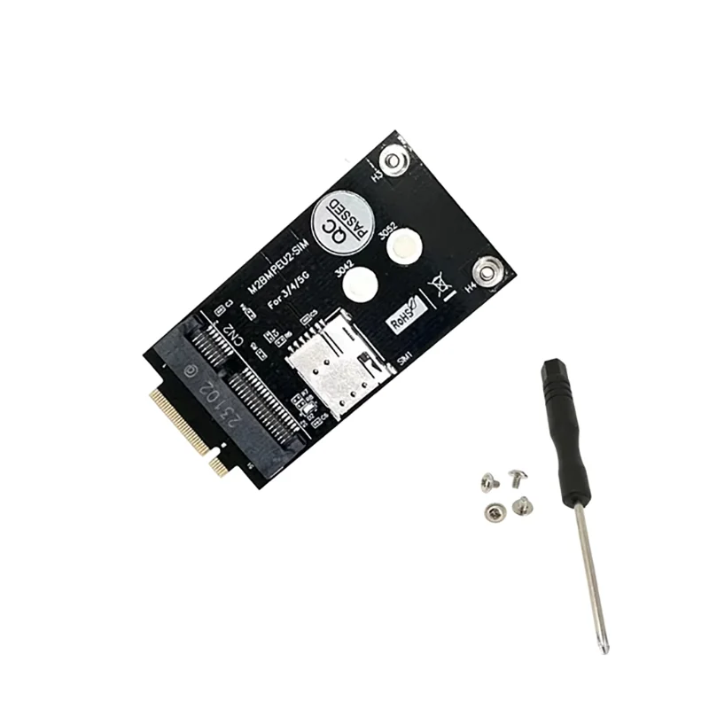 M.2 To Mini PCIe Development Board Key B NGFF to MPCIe 4G LTE 5G Riser Card With SIM Card For SIM7600 SIM7000 EC25 EP06-E