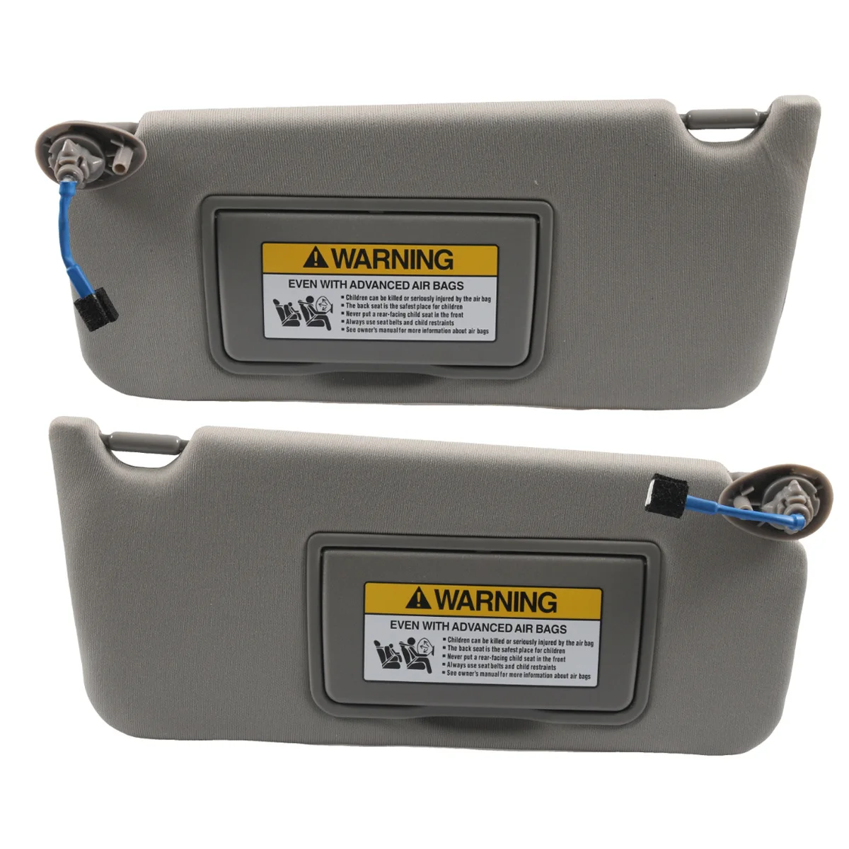 

Left/Right Driver/Passenger Side Sun Visor Gray For 2008-2016 Honda Accord 83280-TA5-A51ZA