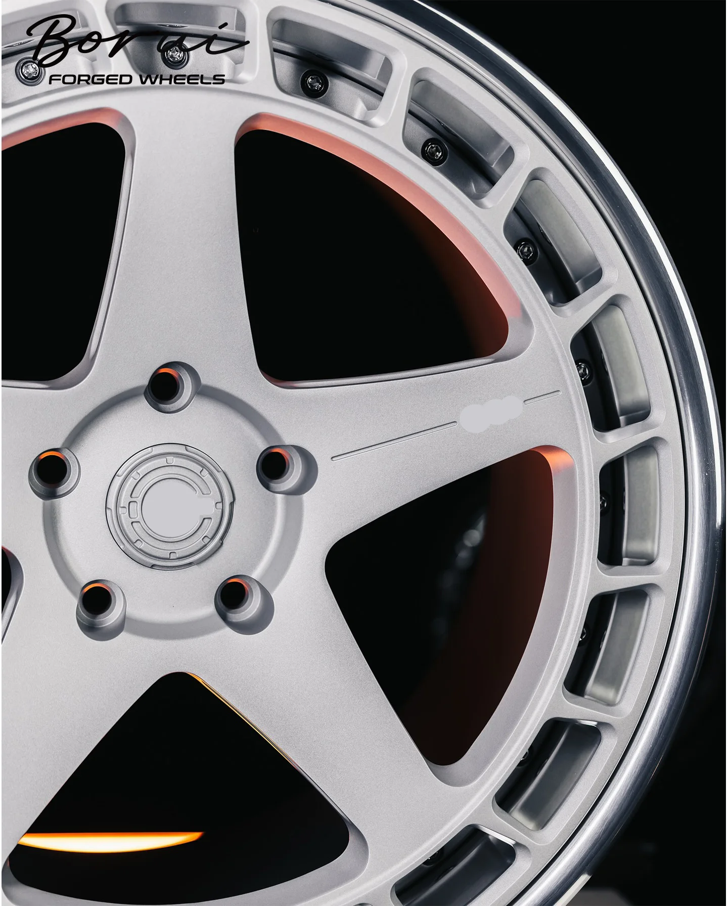 Custom 22 Inch Forged Bronze Alloy Wheel 2-Piece 5x112 For BMW G30 For F30 For F10 High Performance Rims