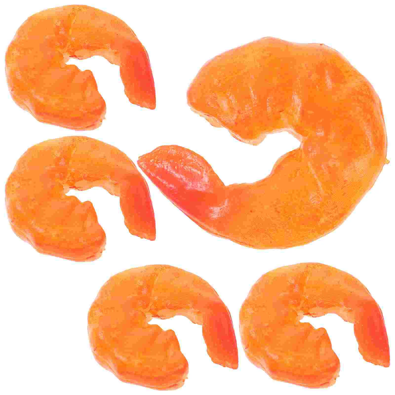Shrimp Model Figure Prop Toy Kids Ornament Simulation Children’s Toys Childrens
