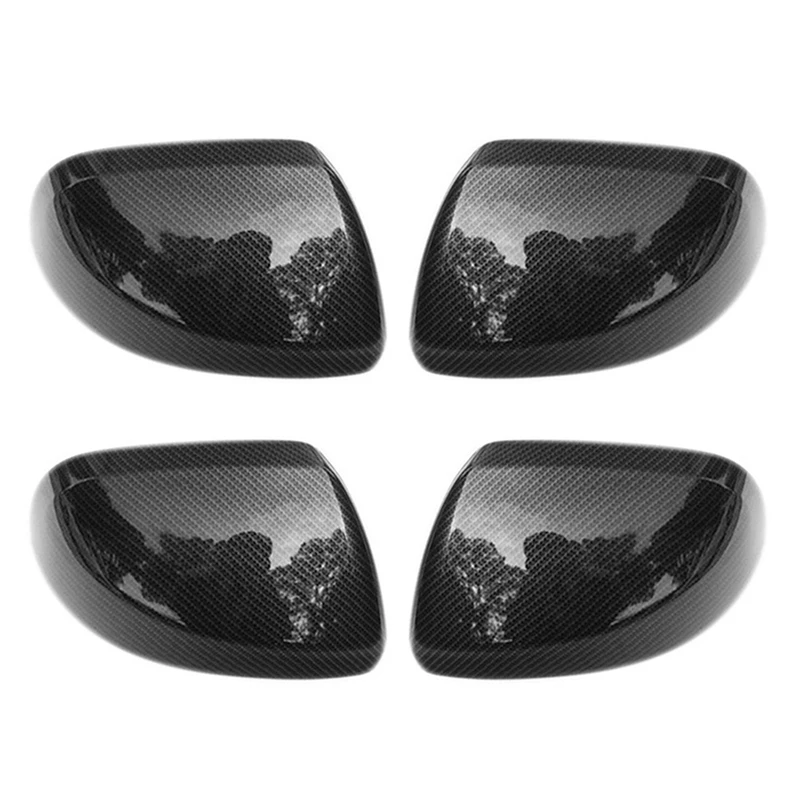 2X For Mercedes Benz Vito W447 2014-2018 ABS Carbon Fiber Exterior Rearview Mirror Cover Wing Mirror Covers Caps