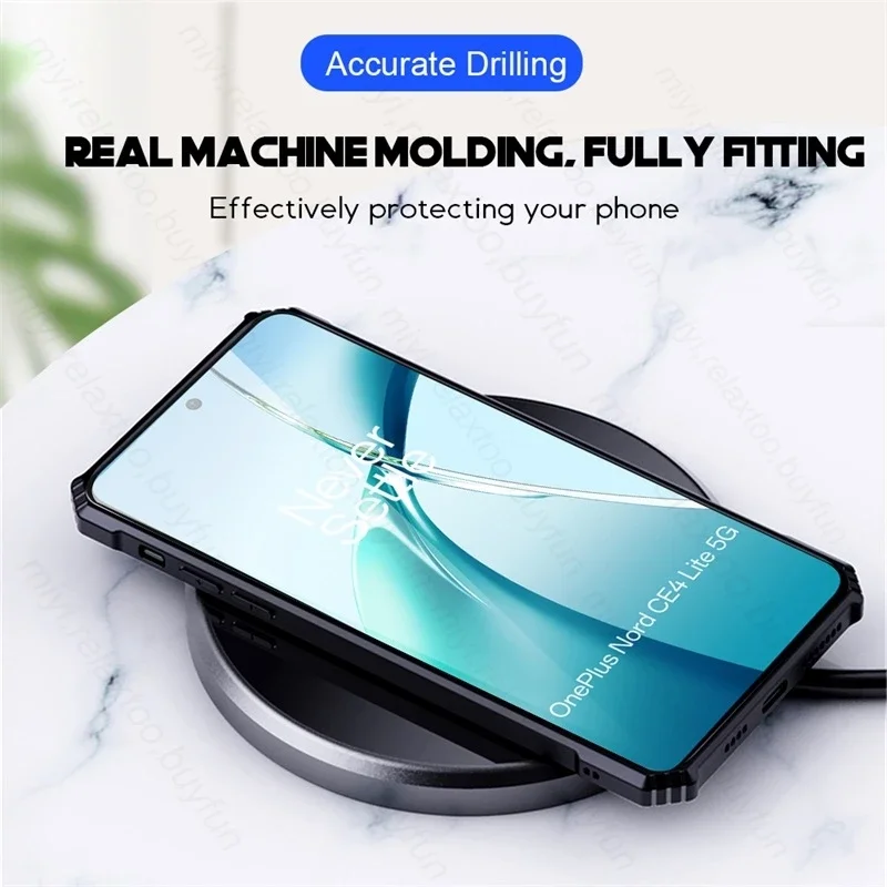 حافظة CE4Lite شفافة من الأكريليك مقاومة للصدمات لهاتف OnePlus Nord CE4 Lite CE 4Lite Light 5G إطار ناعم من البولي يوريثان حماية Funda #3