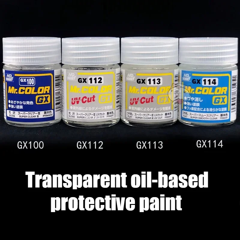 Super Prevent Ultraviolet Rays Luster Series Extinction Oily Bottled Protective Paint 18ml/10ml DIYHandmade Model Figurine Paint