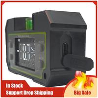 1 Piece Bluetooth Level Inclinometer Dual Axis Digital Protractor Biax Rechargeable Magnetic Level Box Black