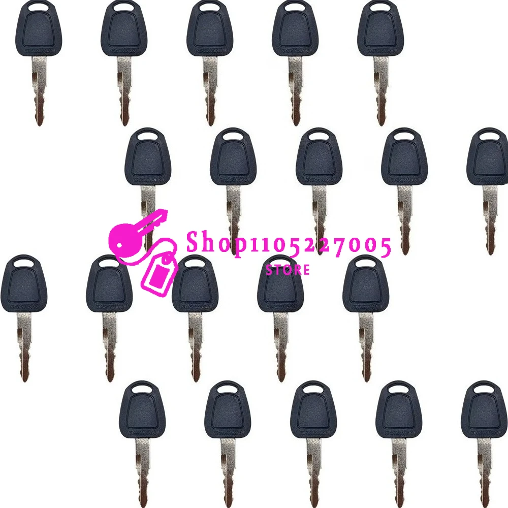 20/10/5/1PCS New Excavator Parts K1009605B F900 Ignition Keys