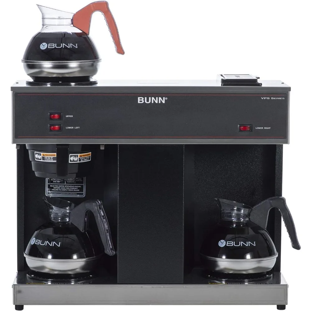 

04275.0031 VPS 12-Cup Pourover Commercial Coffee Brewer, with 3 Warming Stations (120V/60/1PH)