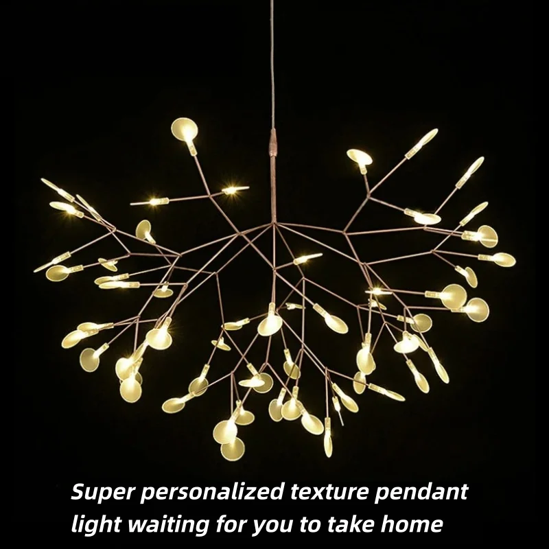 

2025 Modern Simple Firefly Restaurant Pendant Designer Living Room Bedroom Clothing Store Atmosphere Lighting