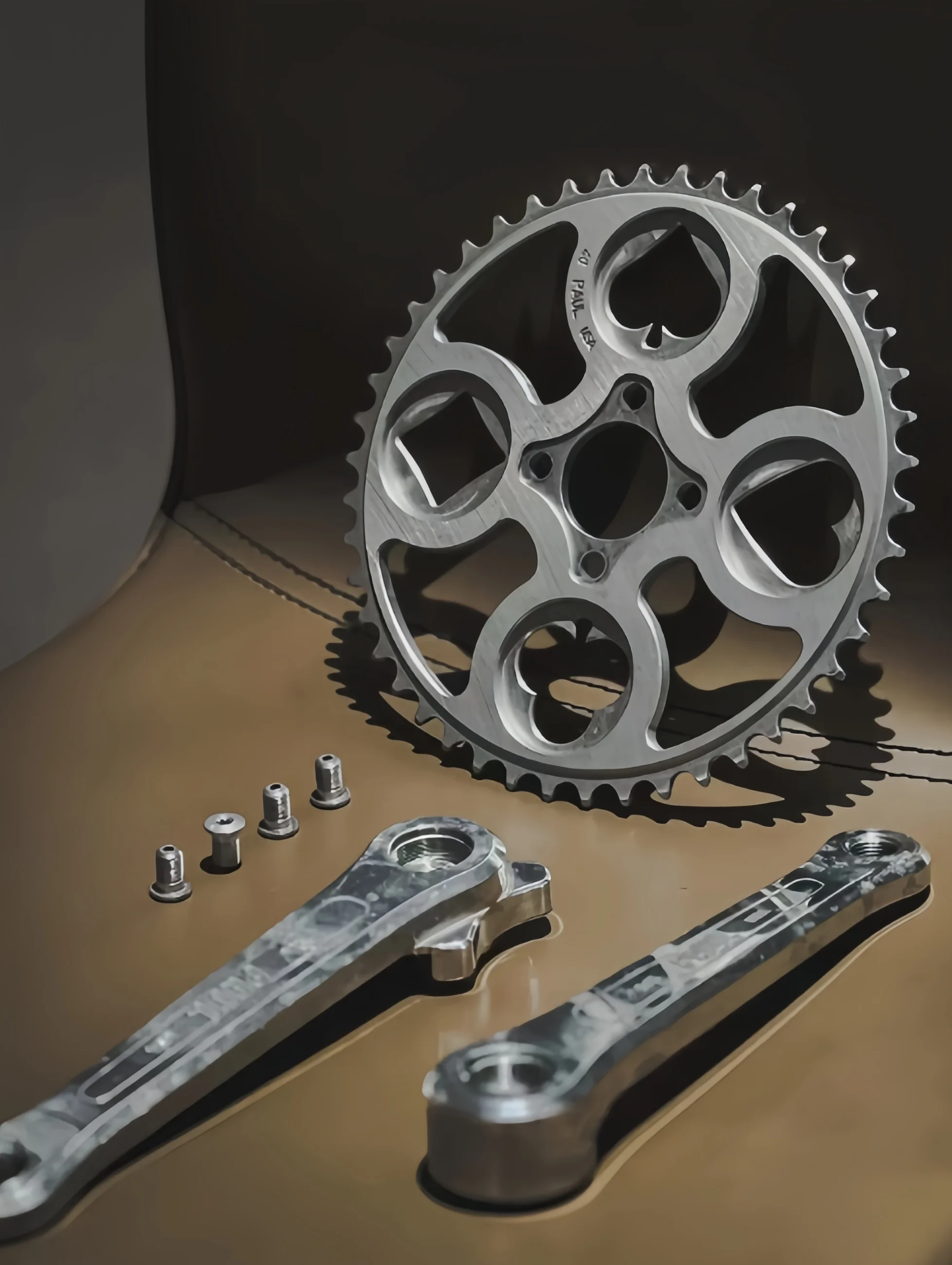 PAUL Poker Cranks Return to the ancients Chainrings 46T