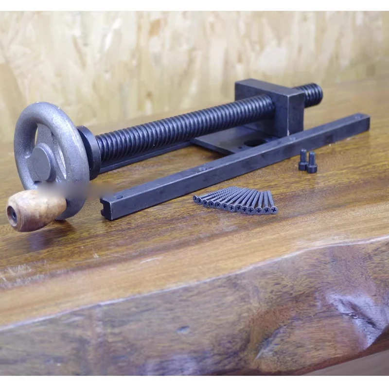 TV4530 Screw double helix reverse rotation table tail clamp fixture woodworking table accessories