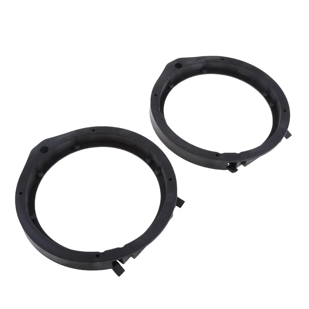 6.5Inch Plastic Car Speaker Spacer Adapter Mount Bracket Ring for Honda Civic, Accord, Fit,CITY( Pack 2)