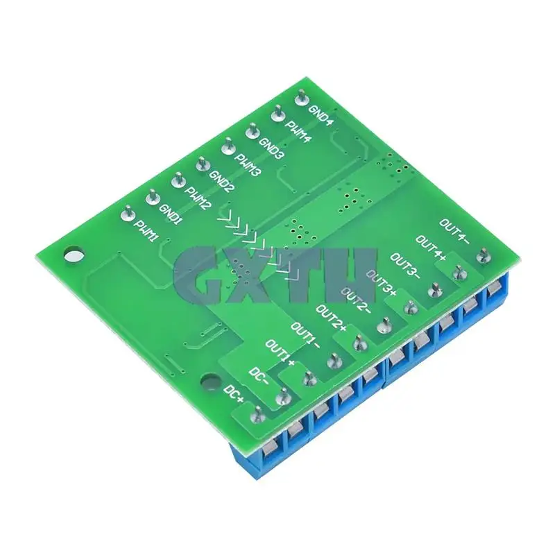 MOS FET 4 Channel Pulse Trigger Switch Controller Board PWM Optocoupler Opto-isolator Driver Board For Motor LED Light