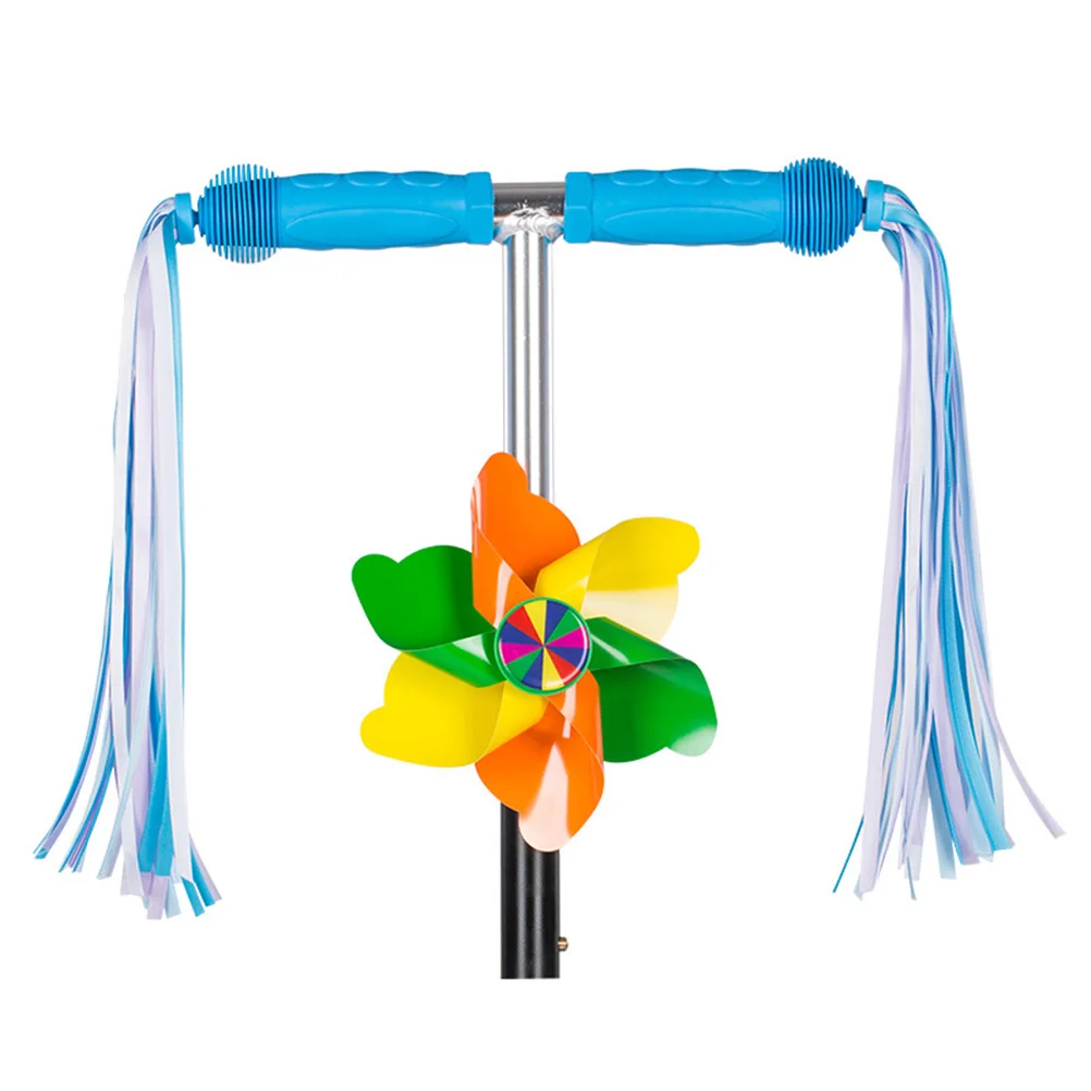 

Блестящие ленты на руль для велосипеда, скутера, трехколесного велосипеда, блестящие украшения, подарок, синие аксессуары 250 мм