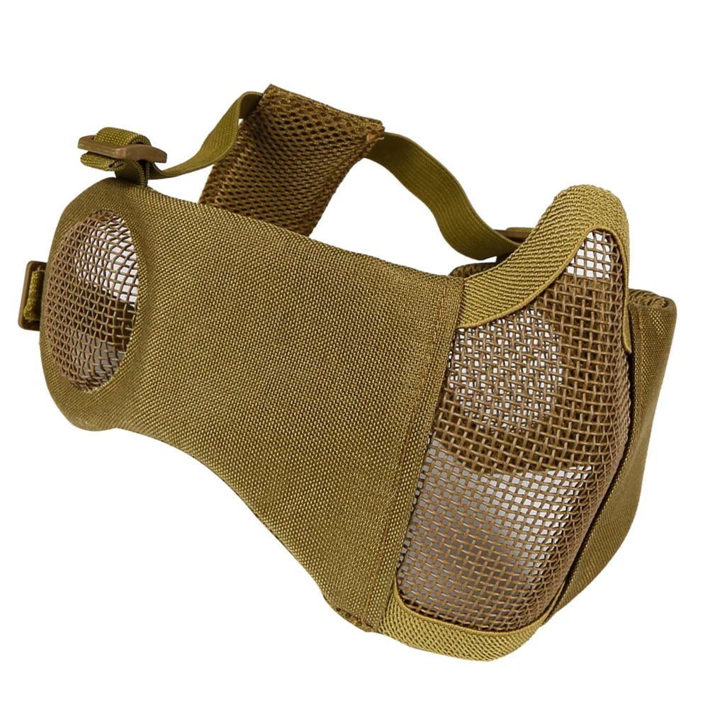 شبكة فولاذية نصف قابلة للتعديل منخفضة الكربون واقية للصيد في الهواء الطلق باللون الأسود