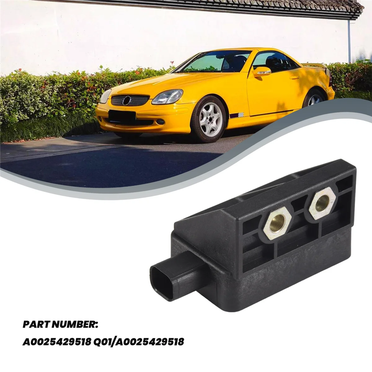 A0025429518 Car ESP Yaw Rate Sensor for Mercedes Benz W208 W163 R170 A0025429518 Q01