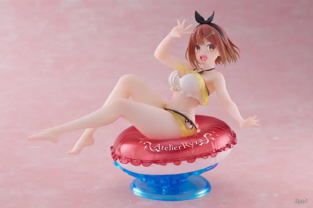 In Stock Original TAITO AFG Atelier Ryza Reisalin Stout Swimsuit Swim Circle PVC Anime Figure Action Figures Model Toys