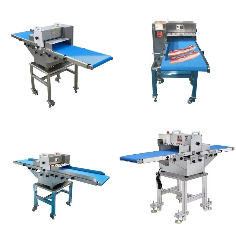 for Industrial Beef Cutting Machine for Chicken Breast Strip And Dice Cutting for Fresh Pork Chicken Fish Cube Cutting