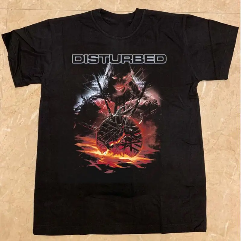 

Хлопковая футболка Disturbed Take Back Your Life Tour 2024, размеры от S до 5XL