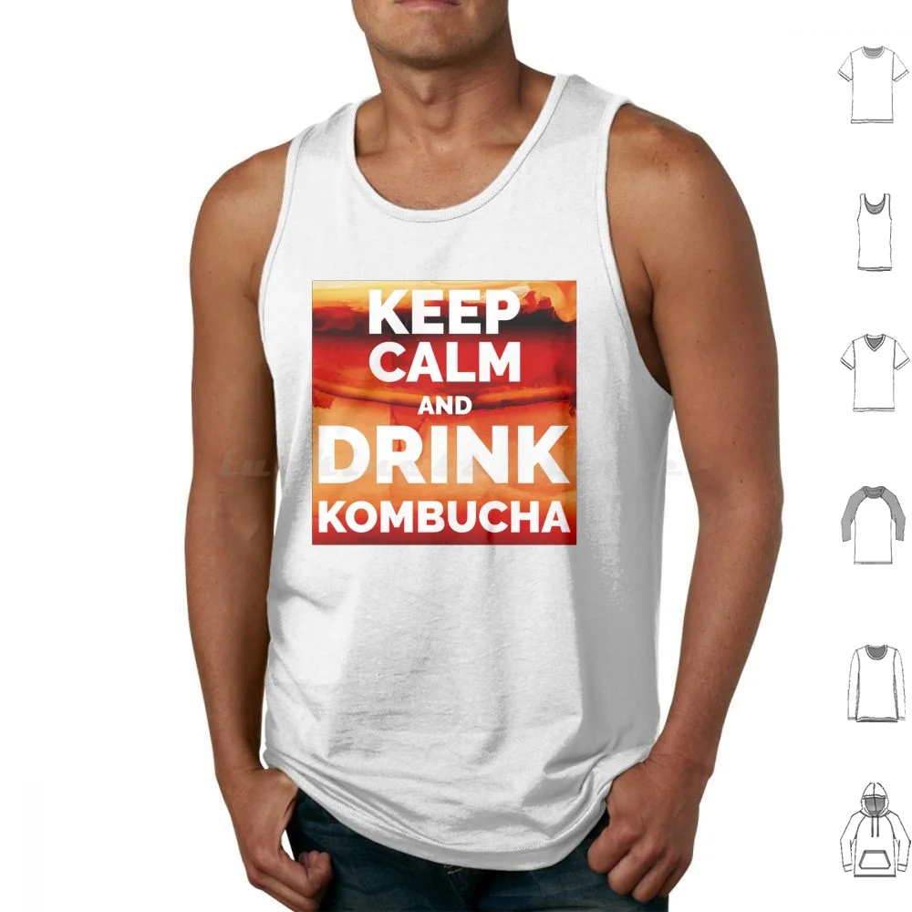 Kombucha Camisetas sin mangas Chaleco Kombucha sin mangas
