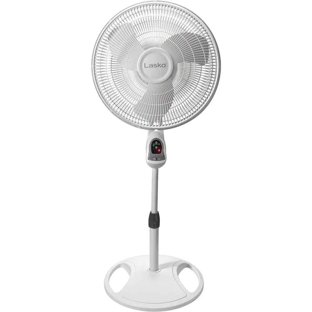 Oscillating Adjustable Pedestal Stand Fan with Timer and Remote for Indoor,Bedroom,Living Room,Home Office & College Dorm Use