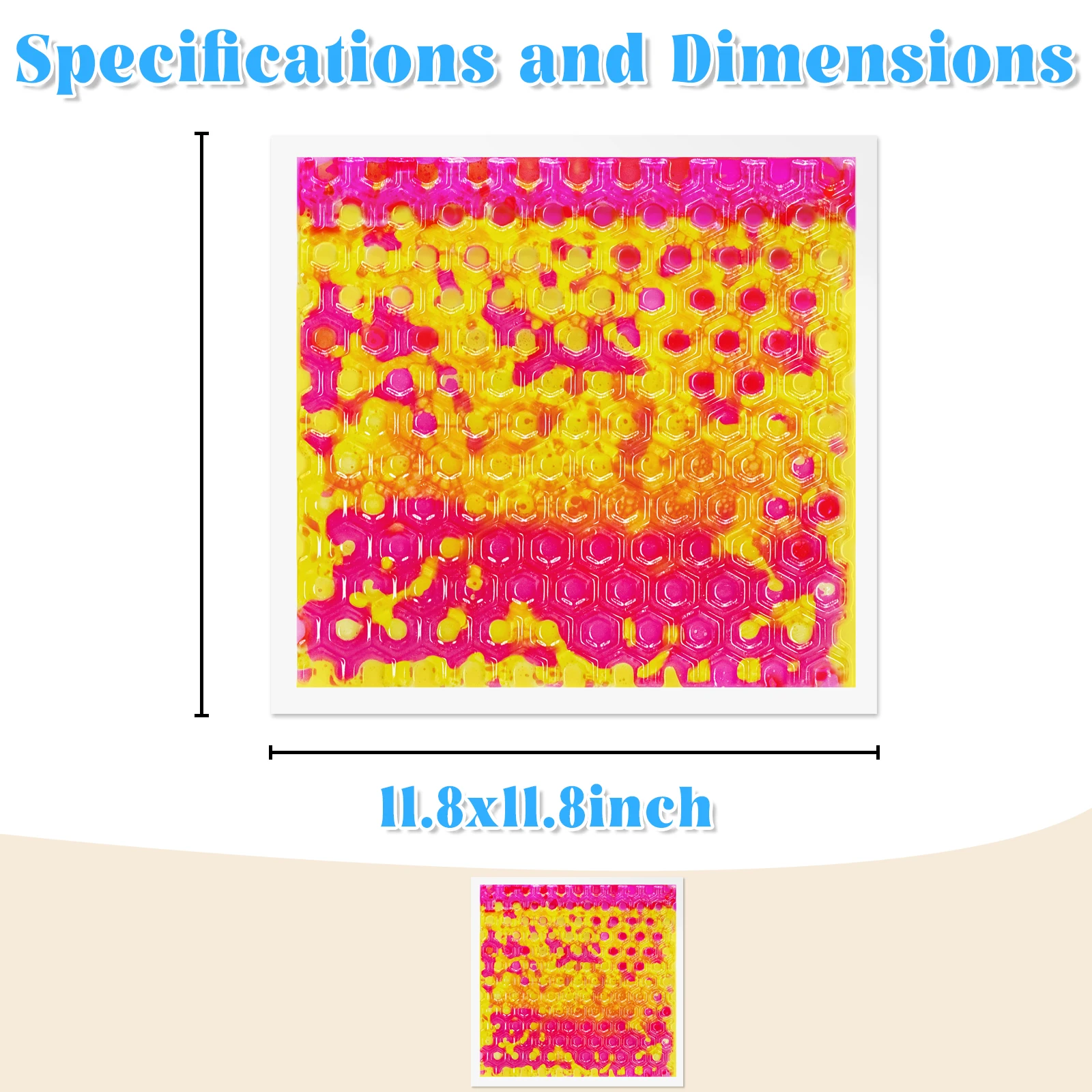 감각 놀이 매트 - 발 타일과 호환 가능 - 감각 놀이 경험을 위한 이상적인 조합