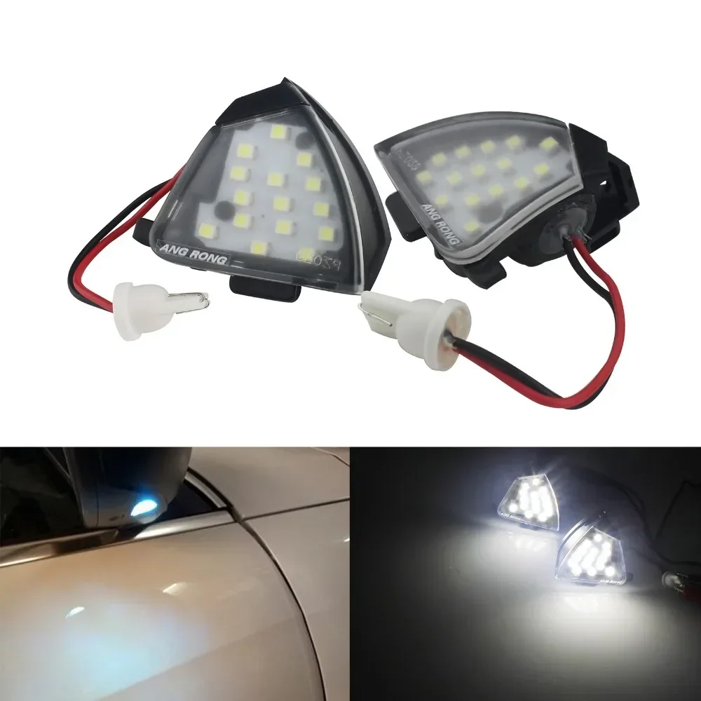 

ANGRONG 2x Canbus под зеркалом, женская модель для VW Golf MK5 2003-09 Golf Plus GTI R32 Eos Rabbit Jetta светодиодный Touran