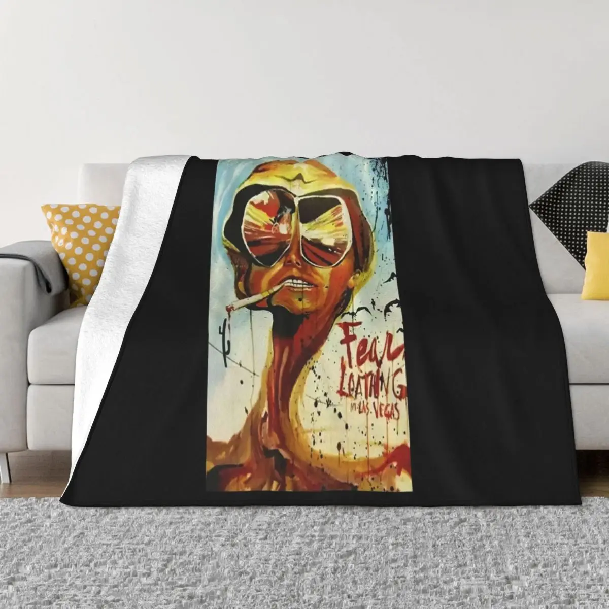 Fear And Loathing In Las Vegas Plush Blanket Quilt For Bed Home And Decoration Throw Blanket