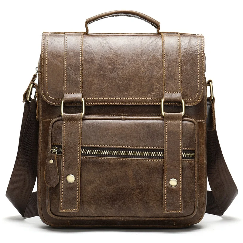 Asds-Leder Herren Umhängetaschen für Männer Ledertasche kleine Herren Umhängetasche männliche Klappe Umhängetaschen Vintage Männer