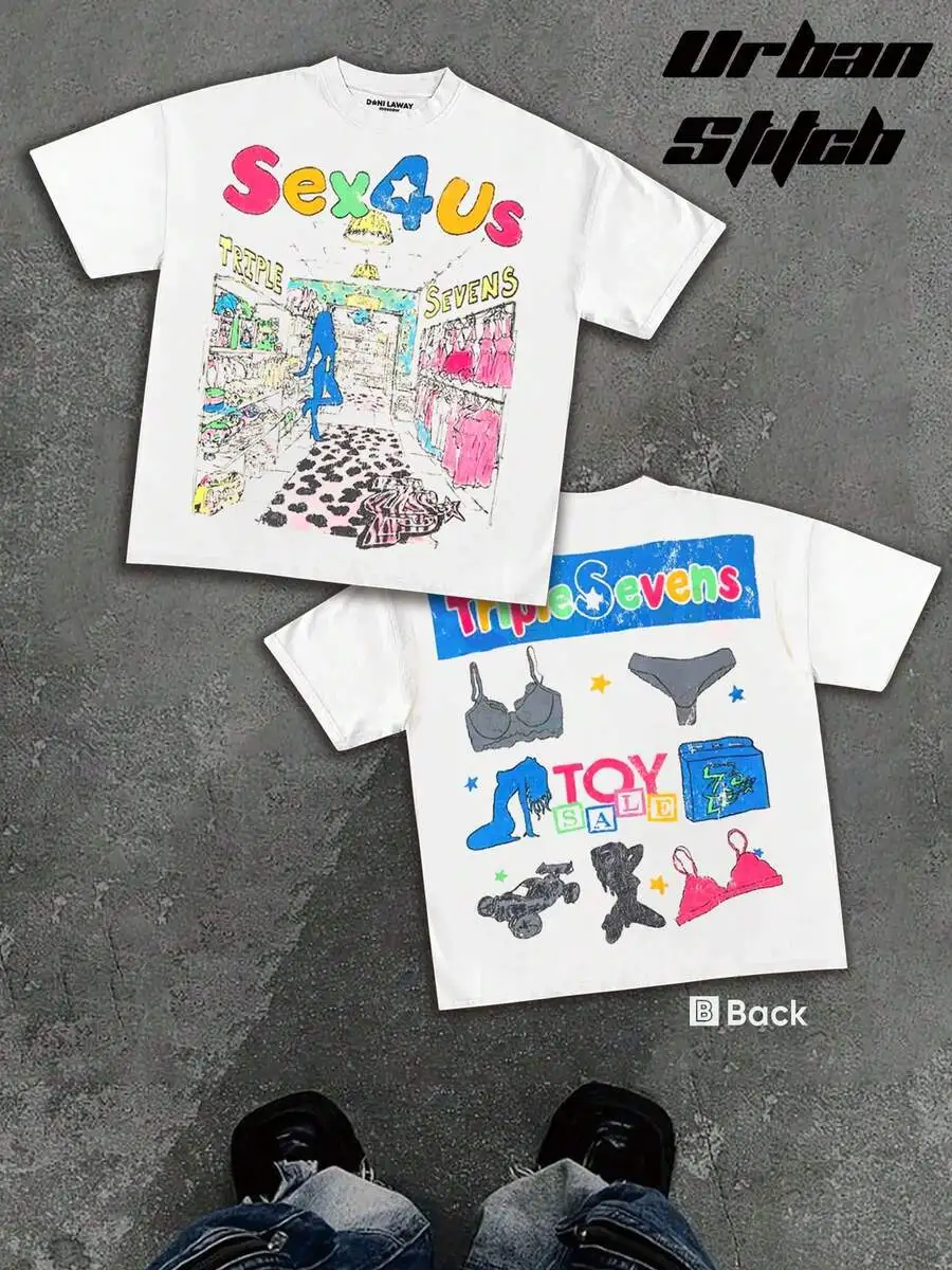 Y2K,The Words 'Money Maker' Printed,Cash & Call Graphic Tee,Fashionable Cotton Men's T-Shirt, , Surprise Gift For Friends And Family