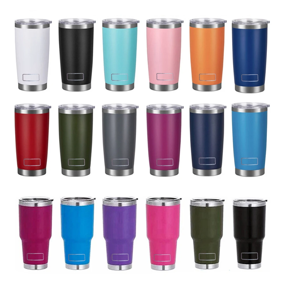 30oz 20oz Stainless Steel Tumblers Vacuum Flasks Yetys Travel Glass Coffee Mug Double Wall Water Thermos Bottle Car Cup