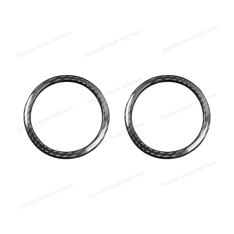 

Подходит для Subaru BRZ и Toyota GT86 - Наклейка-аксессуар для модификации интерьера автомобиля, кольцо для кондиционера, из настоящего карбона.