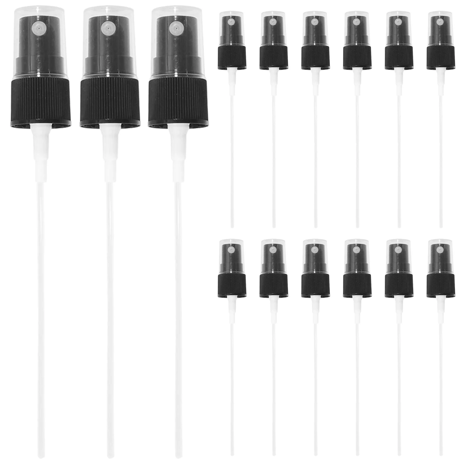 

15Pcs Safe and Durable Spray Heads for Bottles Portable Mist Sprayer Replacement for Travel Home Spray Head Perfume Sprayer Head