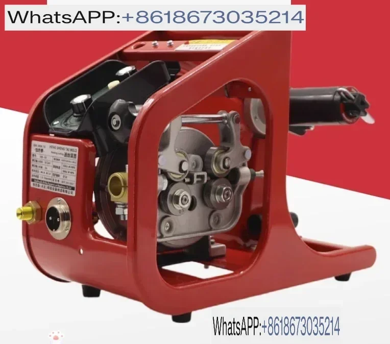 Dual drive wire feeder NB350A500A gas shield welder with six cores and inverter universal model head