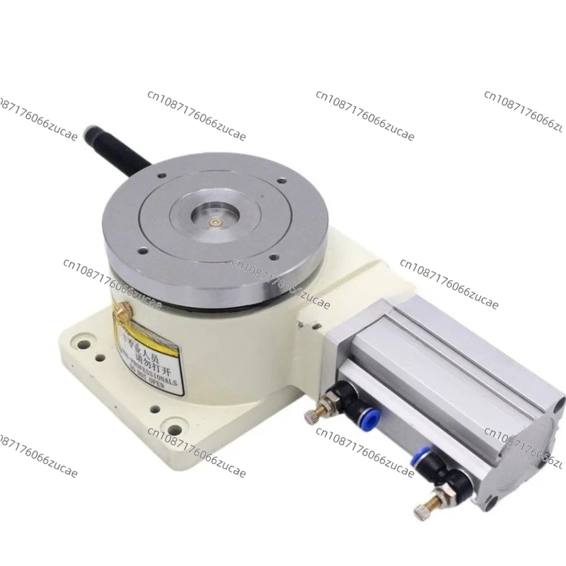 

Fully automatic pneumatic indexing plate rotating table equal division plate splitter HSD-140DT pneumatic chuck rotation