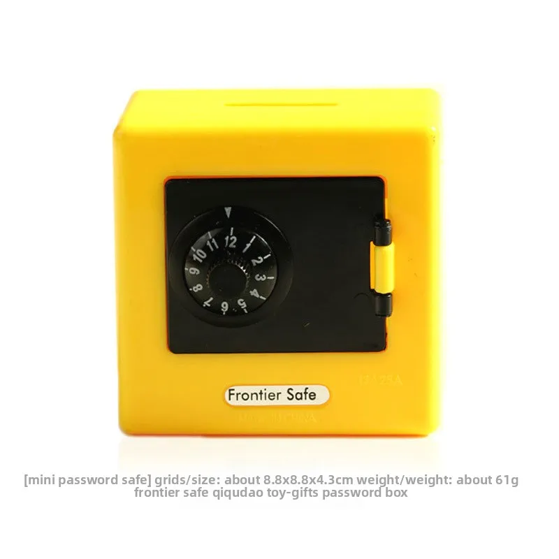 بنك أصبع صغير للتجارة الخارجية مع كلمة مرور، آمن من البلاستيك، توريد مخصص لـ AliExpress وأمازون عبر الحدود، لعبة صغيرة