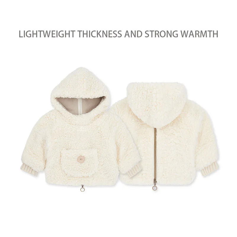 Baby Boys and Girls Winter Clothes Cotton-padded Plush Padded Coat Cotton Baby Jacket Cotton-padded Jacket To Go Out