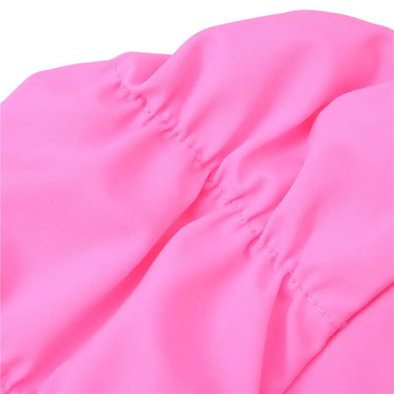 Schwimmkappe für Damen, Unisex, Mädchen mit Langem Haar, Elastische Badekappe, Dehnbare Einheitsgröße für Schwimmbad und Sport, Elastischer Nylon-Turban – Detail 13