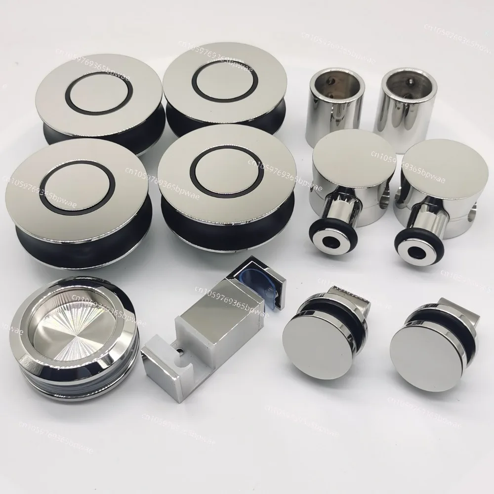

Door Hardware Shower Sliding Door Kit Frameless Glass Sliding Door System