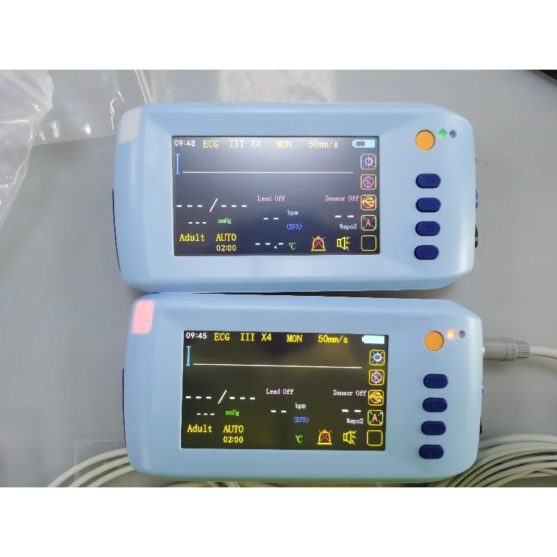 Multiparameter Electric Handheld Patient Monitor EtCO2 Monitoring Color TFT-LCD Touch Screen Portable Veterinary Use Class II