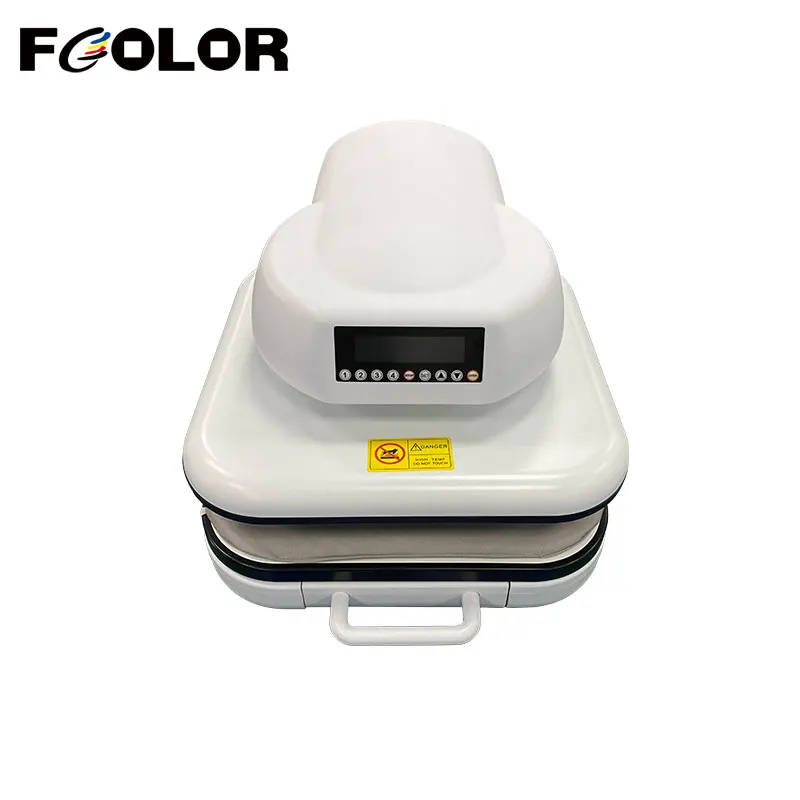 Fcolor 15x15in (38*38cm) Auto Heat Press Machine  Auto DIY heat transfer Iron for Clothes T-shirt Bag Fabric