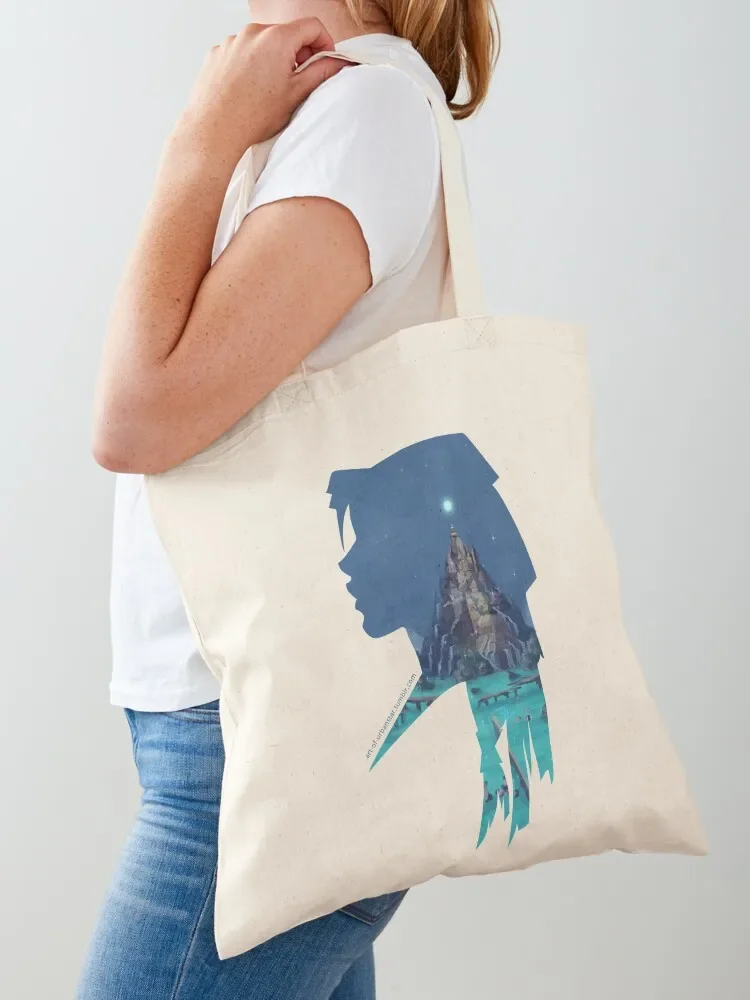 Sunken Castle Tote Bag hand bag ladies hand bag sacs de shopping canvas tote