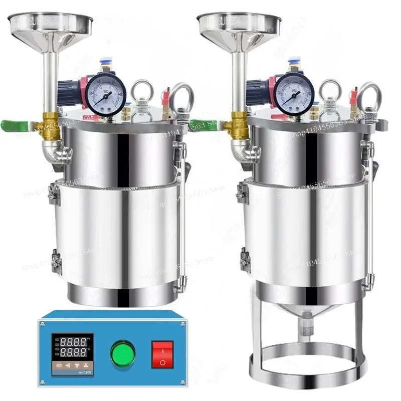 304 Stainless Steel Pressure Tank: with Level Gauge & Ceramic Heater for Dispensing