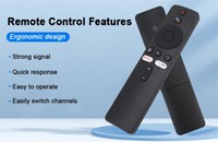 Replacement Remote Control Universal Bluetooth Voice Remote Control Voice TV Accessories with Google Voice Assistant for Xiaomi