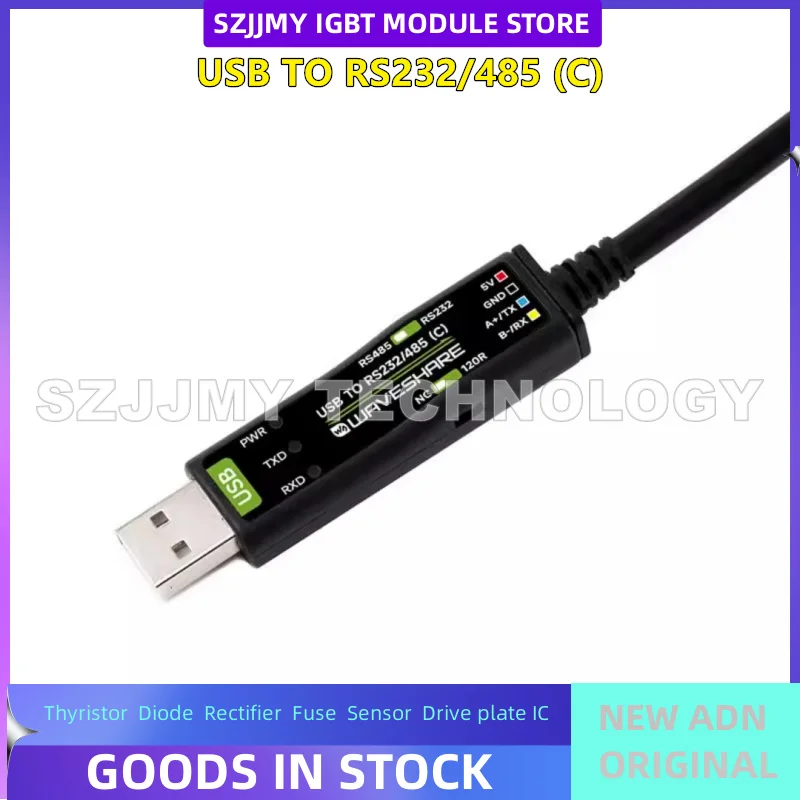 NEW ORIGINAL IN STOCK  USB to RS232/RS485 serial cable 3.3V/5V wired communication module original FT232RNL
