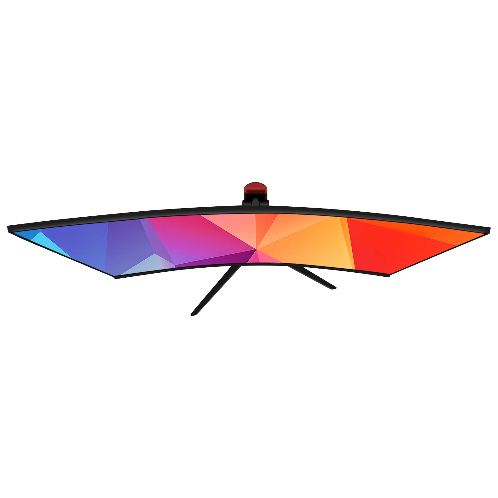 Pantalla de ordenador curvada 2K 32 pulgadas 1500R 2K 165Hz UHD juegos de deportes electrónicos con diseño de efecto de iluminación RGB de carcasa trasera