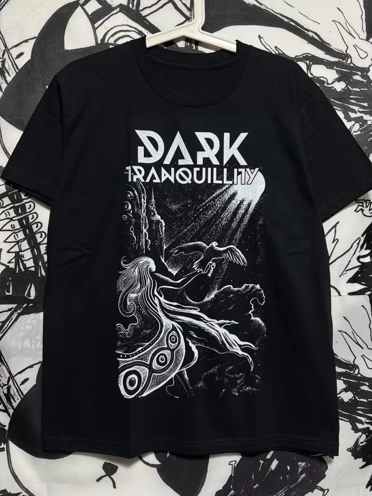 

Melodic Death Metal Dark Tranquillity Rock Band Cotton Men and Women Render Unlined Upper Garment of A T-shirt
