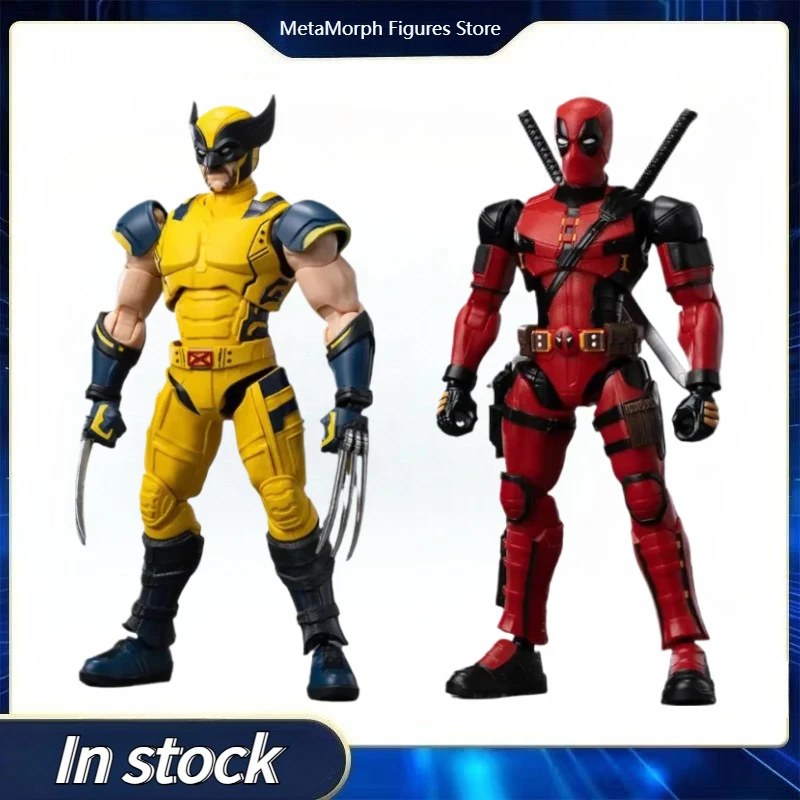 Original Blockees MARVEL Deadpool & Wolverine Actionfigur Modell Ornamente